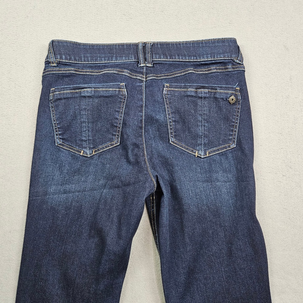 Democracy Ab-solution Womens Size 8 Itty Bitty Bootcut Jeans Dark Wash Blue - Picture 10 of 10